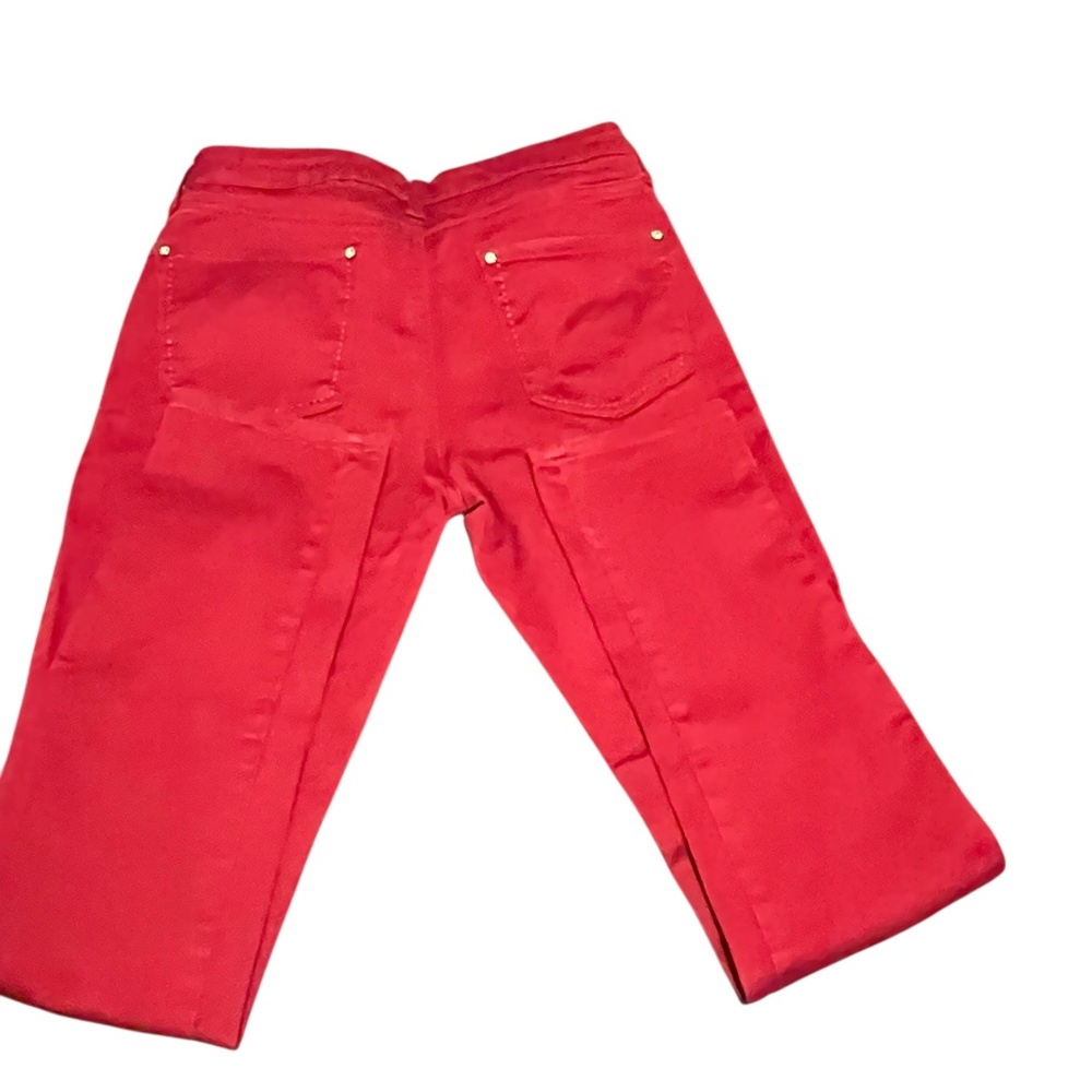 Blue Faith Red Skinny Stretch Jeans Size 10 - Picture 9 of 12